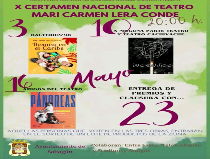 X Certamen Nacional de Teatro Mari Carmen Lera Conde