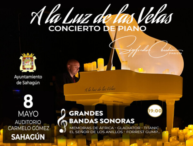 Concierto Candlelight en Sahagún